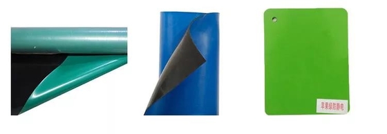 Ηλεκτρονικό επιτραπέζιο χαλί 120cm X 60cm υπηρεσιών ESD κατασκευής μπλε μαύρος γκρίζος πράσινος