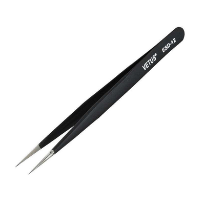 Tweezers Eyelash Extension Tweezers VETUS Pink Tweezers High ESD Anti - Static Ανθεκτικό και ανθεκτικό τσιμπιδάκι βλεφαρίδων
