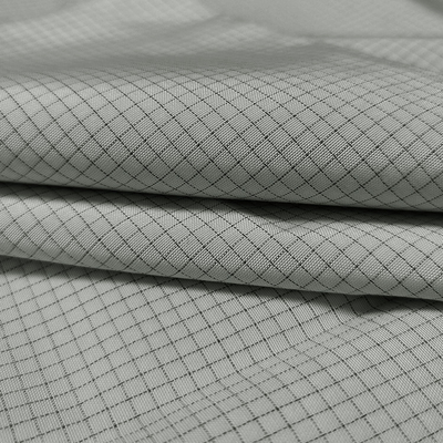 Twill 144cm αντιστατικό στατικό διαλυτικό ύφασμα πολυεστέρα υφασμάτων ESD