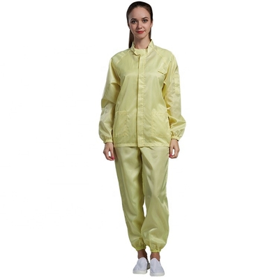 Διάφορα Smocks χρώματος ESD ασφαλή αντιστατικά λειτουργώντας ενδύματα πολυεστέρα
