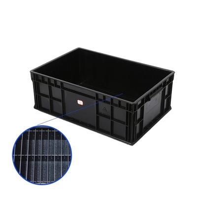Stackable μέγεθος 200*130*90mm κιβωτίων αποθήκευσης αποστειρωμένων δωματίων ανθεκτικό ESD αντιστατικό