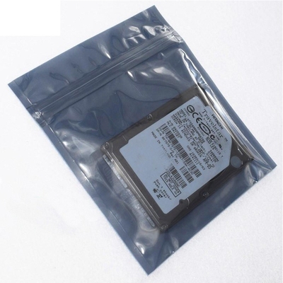LDPE HDD πλαστικό αντιστατικό συσκευάζοντας τυπωμένο Ziplock ESD προστατευτικό κάλυμμα τσαντών