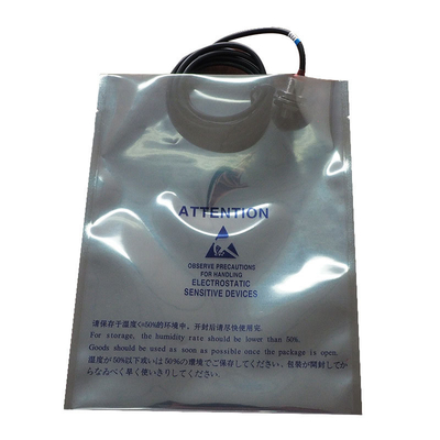 Gusset ESD στατική πλαστική τσάντα φύλλων αλουμινίου αργιλίου ηλεκτρονικής τσαντών ESD