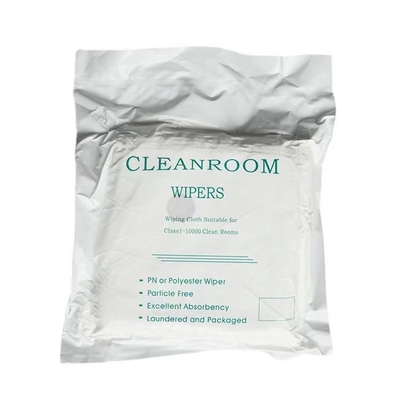Ίνα - ελεύθερο Viscose Bemcot μ3 ψηκτρών 50% πολυεστέρα αποστειρωμένων δωματίων 35GSM